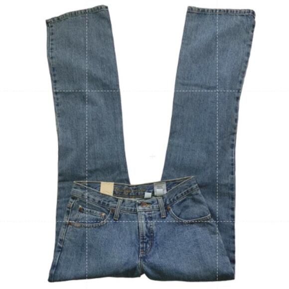 Cruel Girl Dakota Jeans Womens 3 Relaxed Straight Mid Wash Casual Streetwear NWT - Picture 5 of 10